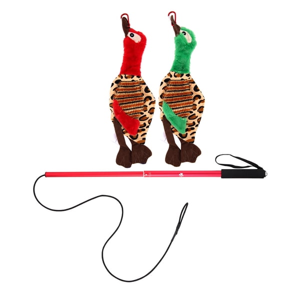 UPOUART 1 Set of Dog Training Plaything Telescopic Plush Interactive for Dogs