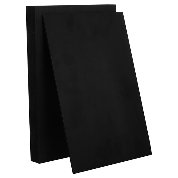 UPOUART 10 Pcs Foam Paper for Schools Black for Cosplay Events and Preschool Activities