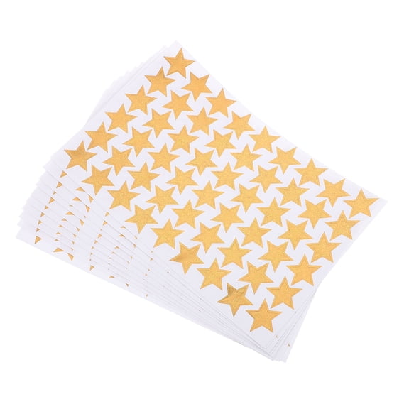 UPOUART Golden Star Reward Stickers Behavior Chart Labels for Kids Home and Office Organization and Decoration