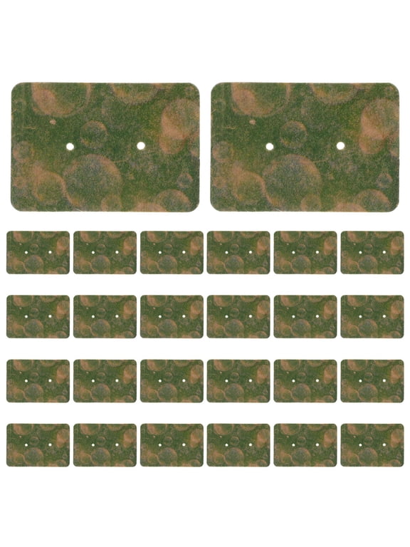 100pcs Earring Display Cards for Jewelry, Blank Paper for Selling