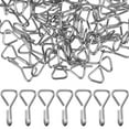 thumbnail image 1 of UPOUART S Hooks Heavy Duty Stainless Steel Metal for Hanging Use in Cars Silver 100Pcs, 1 of 8