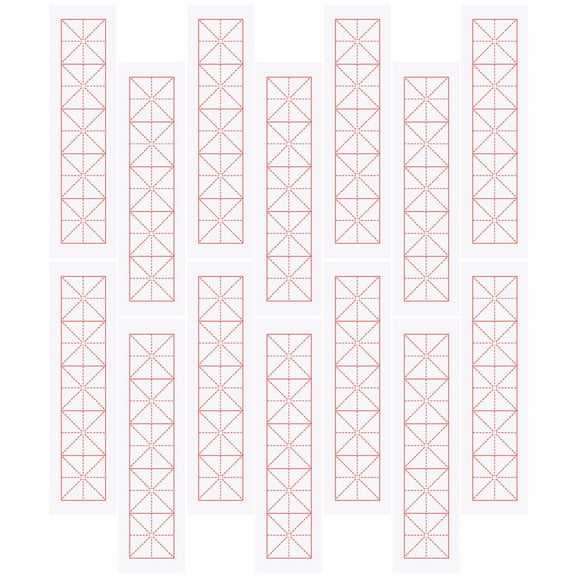 UPOUART Writing Rice Paper Square Grid 100 Sheets 15.7X4.7X0.04In
