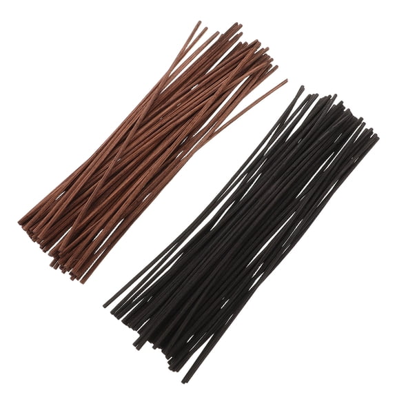 UPOUART 100pcs Aromatherapy Diffuser Sticks Refill, Wood Reed Set for Room