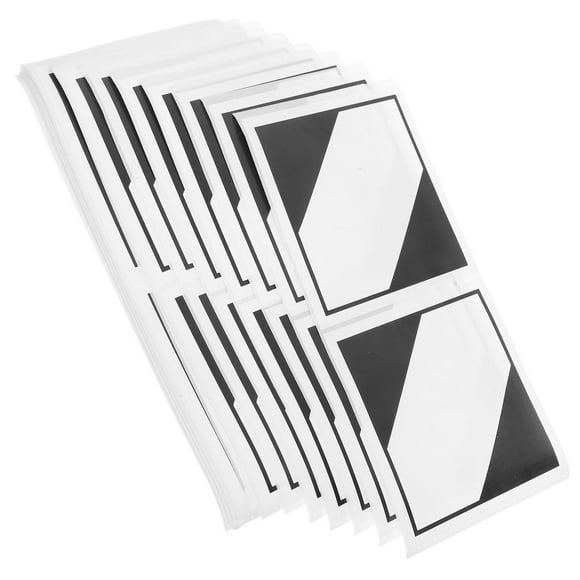 UPOUART 100pcs Limited Quantities Shipping Labels Multi Copper Sheet Boxes