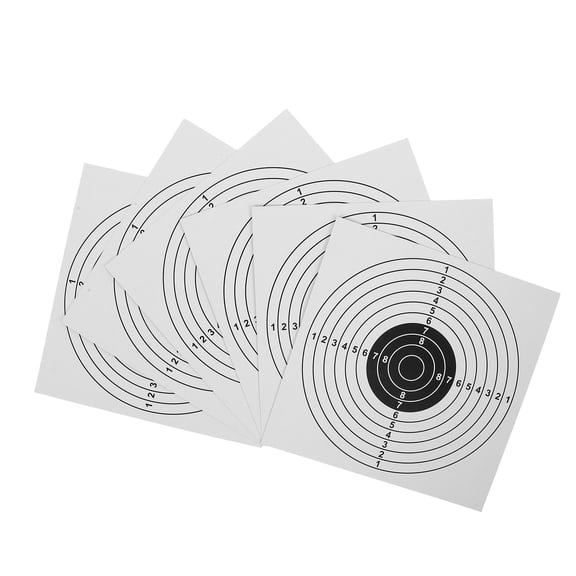 UPOUART Convenient Target Sheets Multi Cardboard for Home Archery 100Pcs