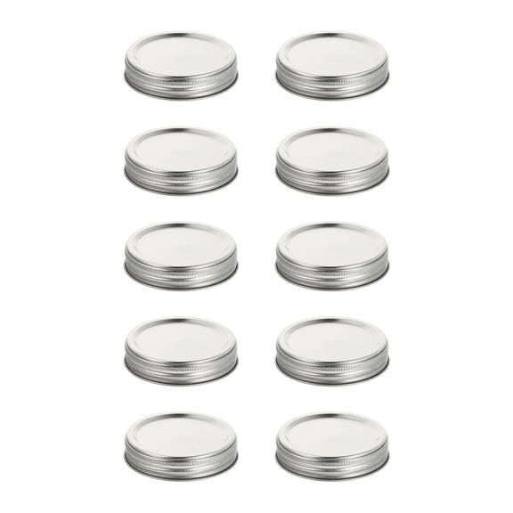 UPOUART Metal Regular Mouth Canning Lids Airtight Seal, Dishwasher Safe, Ideal for Home Canning and Preserving