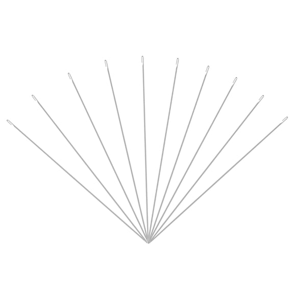UPOUART 10Pcs Beading Thread Needles Bead Needles Alloy Thread-free Threading DIY Design Craftsmen