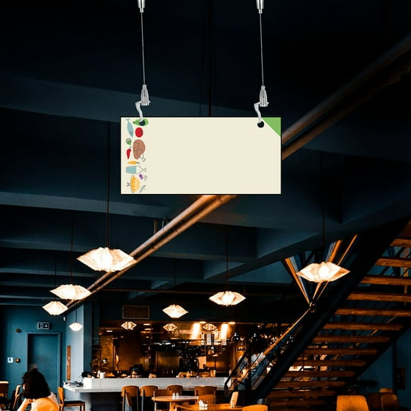 UPOUART 10Pcs Durable Wire Rope Picture Hangers with Quick Elevation for