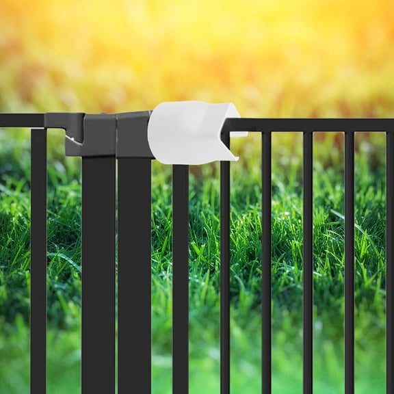 UPOUART 10Pcs White Porch Deck Post Sleeve Durable Replacement Post Cover