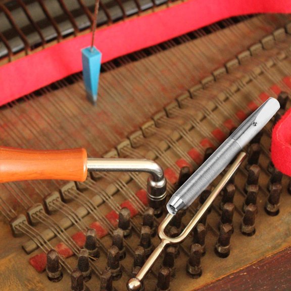 UPOUART 10Pcs Piano Maintenance Tool Zinc Alloy Silver Accessory for Piano Technicians