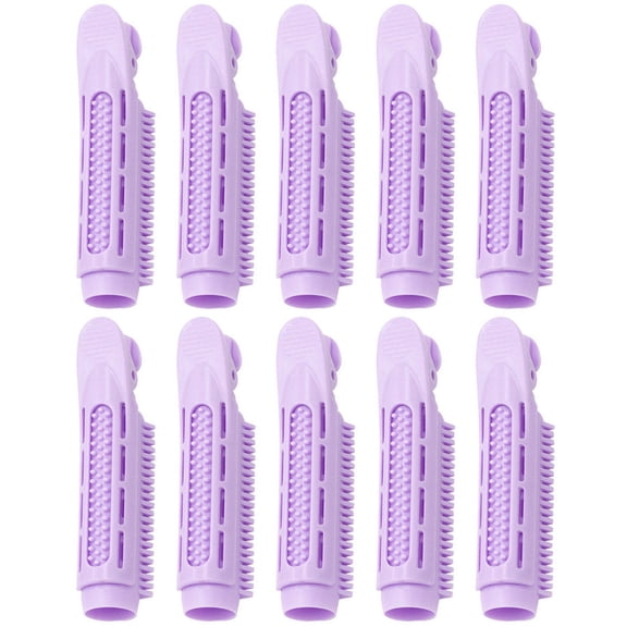 UPOUART 10Pcs Bangs Roller Hair Clips for Volume Lightweight ABS Hair Curling Tool