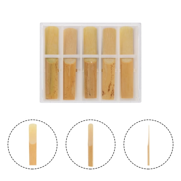UPOUART 10Pcs Reeds for Saxophone Saxophone Accessories Assorted Color for Players