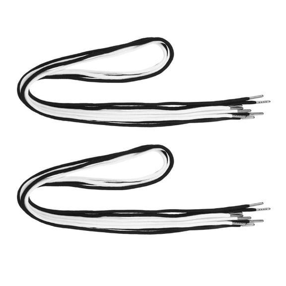 UPOUART 10Pcs Replacement Drawstring for Clothes Cotton Rope Durable Polyester Metal Head Assorted Colors