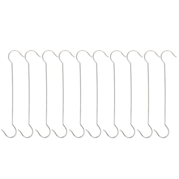 UPOUART 10Pcs Stainless Steel Tree Branch Hanging Hooks for Garden Bird Feeders