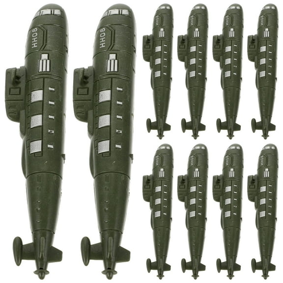UPOUART 10Pcs Submarine Model for Adults DIY Scene Building and Desktop Display
