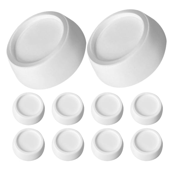 UPOUART 10Pcs Washer and Dryer Antivibration Pads for Noise Reducing Plastic Feet