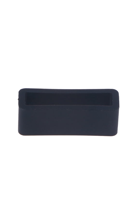 11Pcs Watch Band Clamp Replacement Black Silicone for Comfortable Use