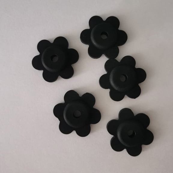 UPOUART 12Pcs Lawn Flag Stopper Rubber Secure Slip Resistant Garden Flag Fixing Tool
