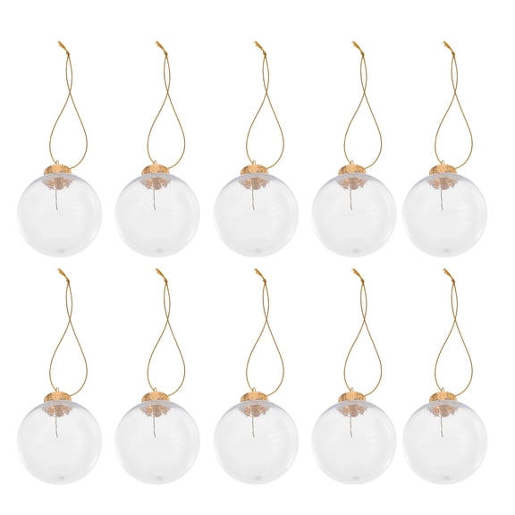 UPOUART 12Pcs Golden Christmas Ornaments Easy Holiday Decor for Xmas Tree Party Decoration