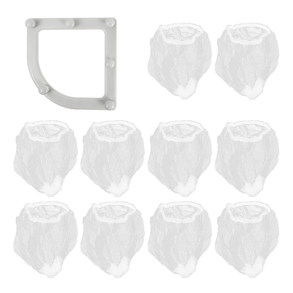 UPOUART Kitchen Sink Mesh Bags Plastic 150Pcs 5.9X2.8X0.2In