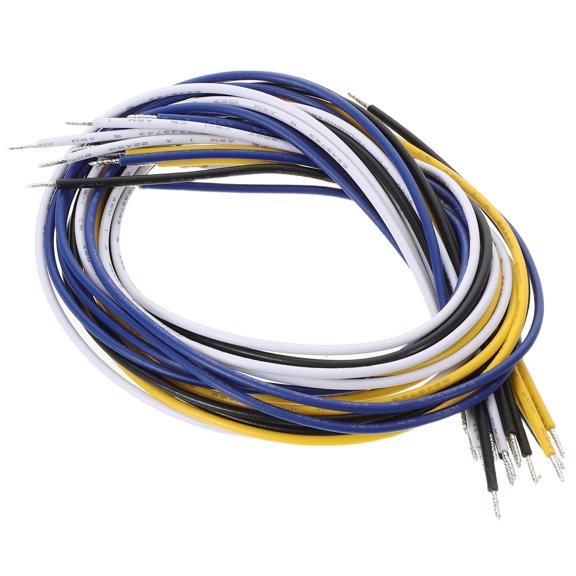 UPOUART 16Pcs Potentiometer Connection Wires with Durable Tinplated PVC for Guitar and Bass Wiring Repair