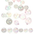 thumbnail image 1 of UPOUART 18Pcs Pink Plastic Balls For Cake Decorating Diy Wedding Cake Decor Birthday Parties And Anniversary, 1 of 8