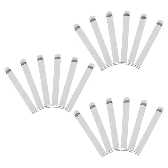 UPOUART 18-Piece Stainless Steel Hemming Clips with Inch Scale for Precise Sewing, Quilting, and Fabric Crafting