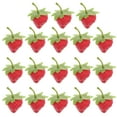 thumbnail image 1 of UPOUART Artificial Strawberries with Stem Plastic 18 Pieces Assorted Colors for Bar and Home Decoration, 1 of 8
