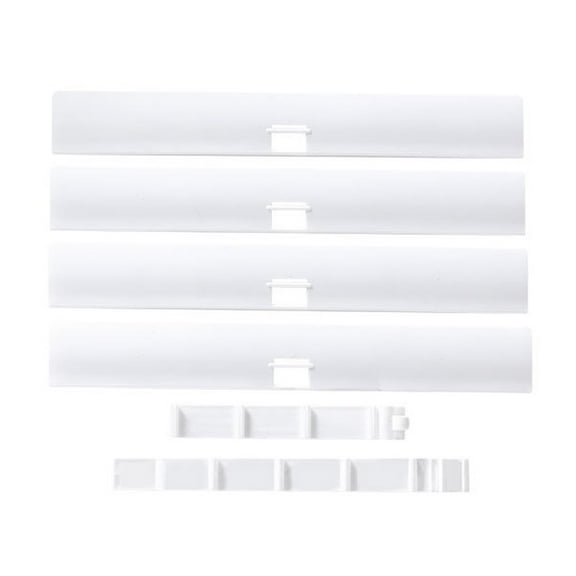 UPOUART Adjustable Air Deflector Made from PP Material, Prevents Unwanted Air Blowing for Home and Office Use