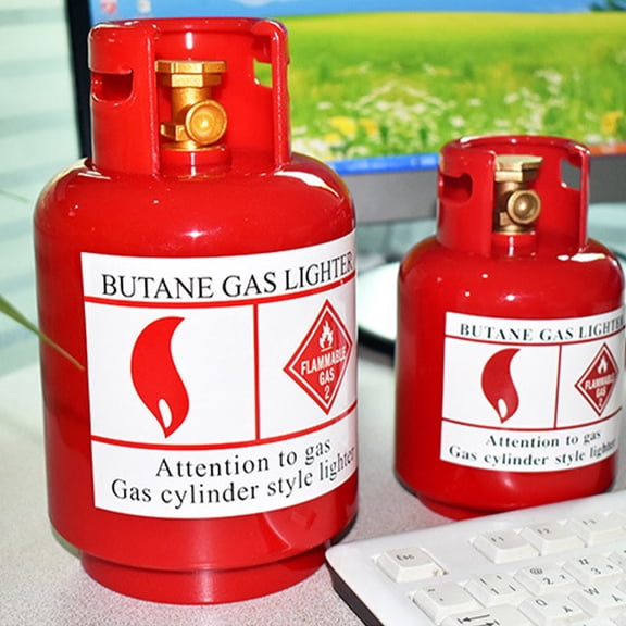 UPOUART Kids Saving Bank Gas Tank Shape Red 1Pack 7.9In