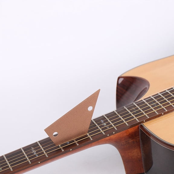 UPOUART 1Pack Fret Leveling Gauge Aluminum Tool for Professional Use by Guitarists