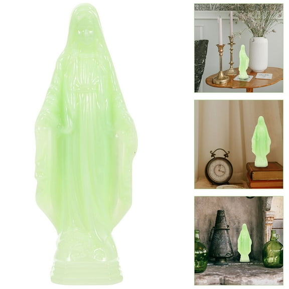 UPOUART 1Pack Mother Statue Catholic For Desktop Religious Decoration 7.1x2.6x2.0in