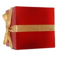 thumbnail image 1 of UPOUART Festive Style Christmas Present Box Red Paper 1Set, 1 of 8