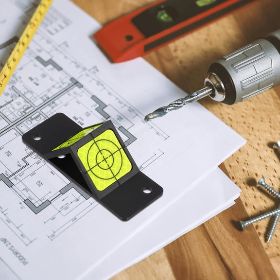 UPOUART 1Pack Reflective Prism Survey Equipment Mini 45 Degree Precision Measurement For Engineers 3.93X1.38X1.18in