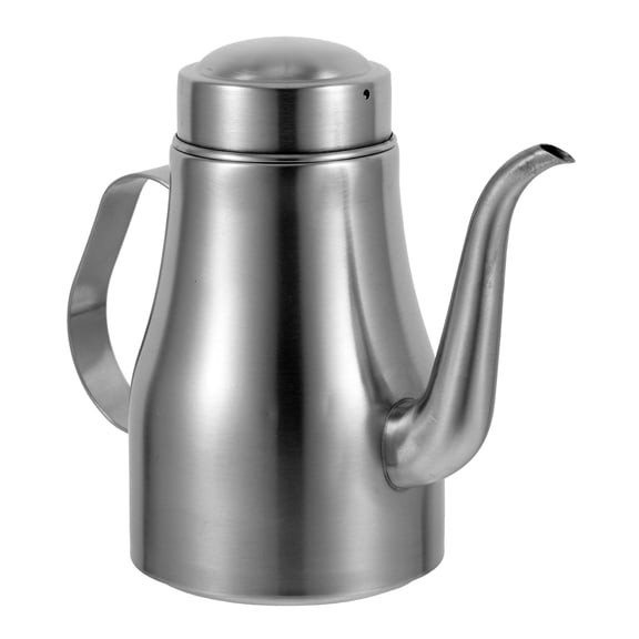 UPOUART Leak-Proof Metal Oil Jug for Kitchen Cooking, Easy to Clean, and Practical, 1 Piece Container for Home Use