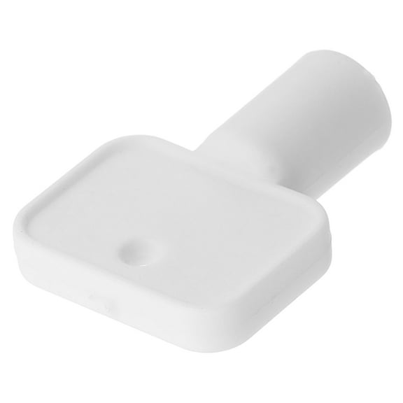 UPOUART Toilet Paper Dispenser Key White 1Pack 1.2X0.9X0.4In