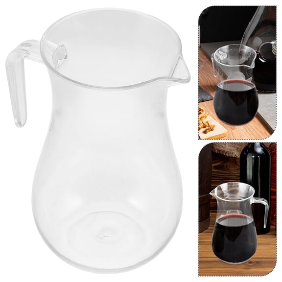 UPOUART 1Pack Wine Decanter Aerator Transparent PC Material Flavor Enhancement Home Use