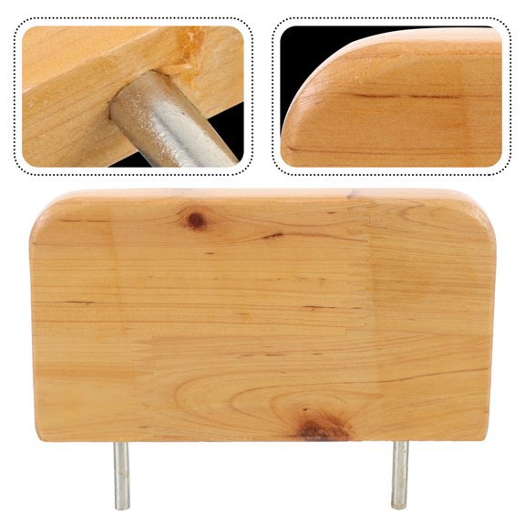 UPOUART 1Pack Wooden Head Pillow For Detachable Bathtub Accessory Home Use