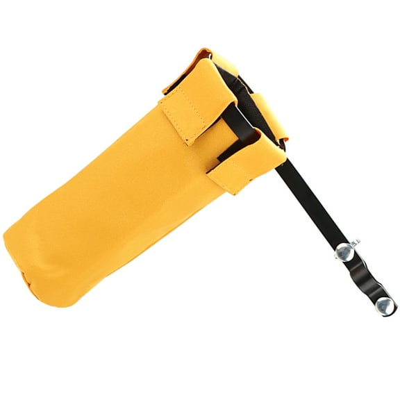 UPOUART 1Pack Yellow Rectangular Drumstick Pouch for Performance 26.5X11X24.5CM