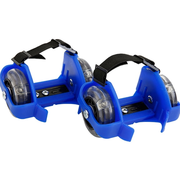 UPOUART 1 Pair Light-Up Heel Wheel Skates Adjustable Shoes for Kids and Adults Skating Fun
