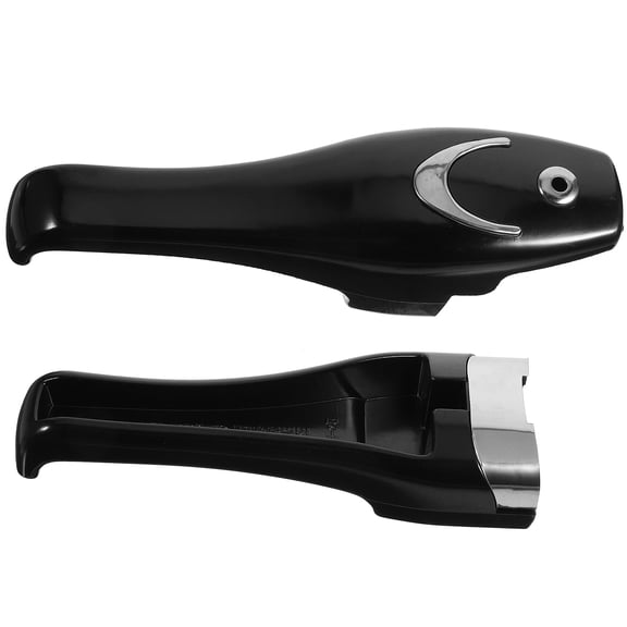 UPOUART 1 Pair Black Plastic Handle for Pressure Cooker Replacement, Compact Bakelite Grip, Easy to Install Accessory
