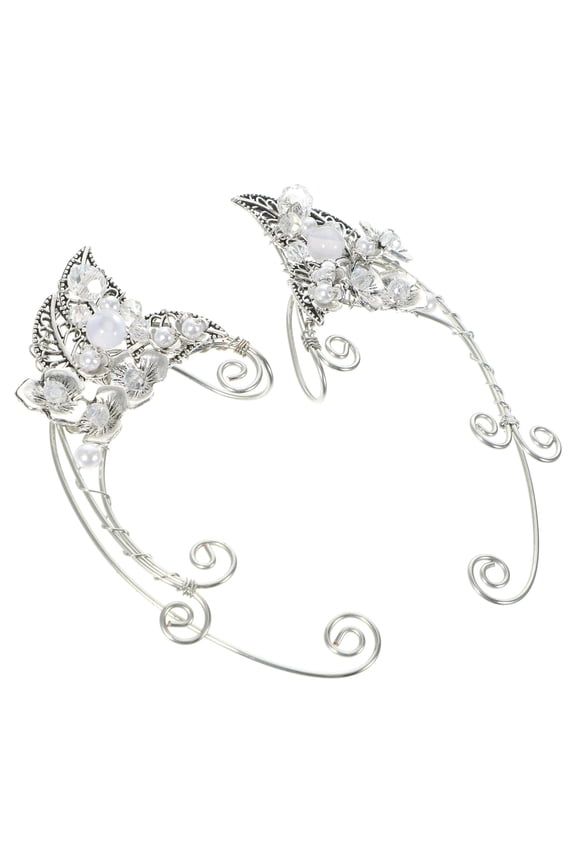 1Pair Leaf Ear Cuff Earrings Non Piercing Step Out with Unique Design