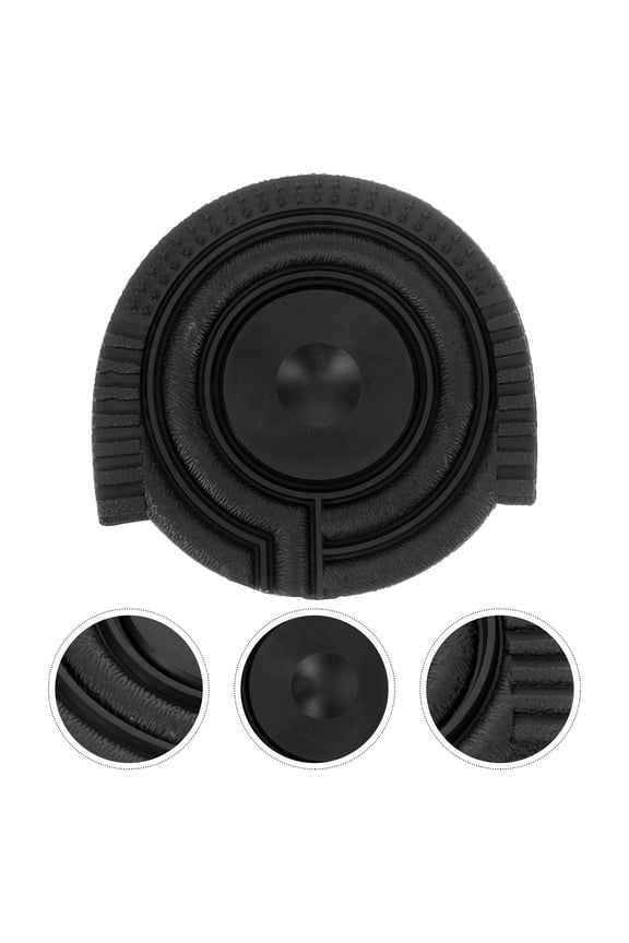 Anti-Skid Shoe Pads Black Rubber Noise Reduction for Car 1Pair