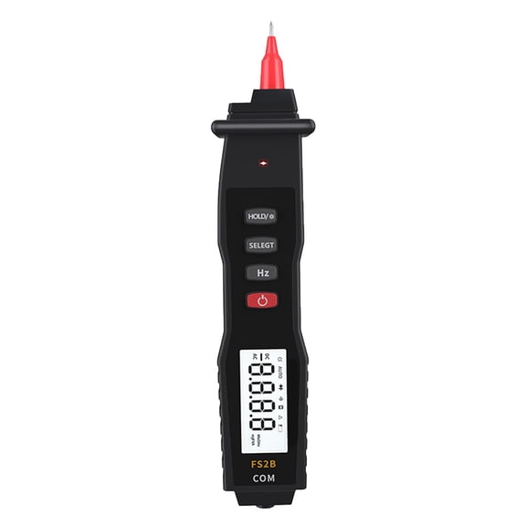 UPOUART Digital Multimeter with Flashlight and Insulation for Safe Auto Range Electronic Testing - 1 Piece