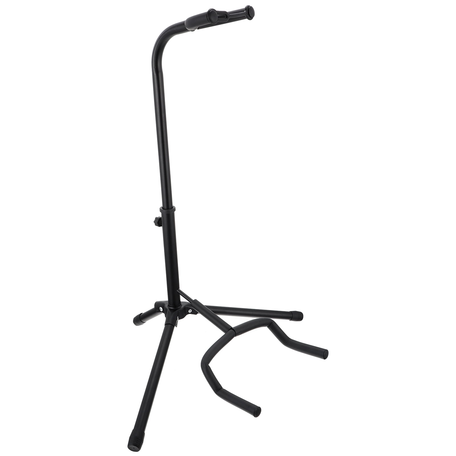 UPOUART Black Vertical Guitar Stand - Storage Rack for Home, Studio, and Stage Use, Fits All Guitar Types