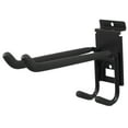 thumbnail image 1 of UPOUART 1Pc Black Warehouse Wall Hanging Hook with Double Layer for Bike Ladder Storage, 1 of 8