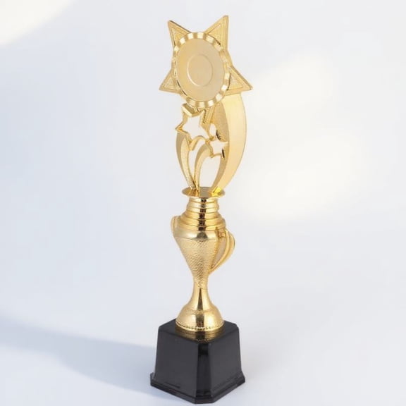 UPOUART Competition Trophy with Plastic Base for Winner Awards, Sports Achievements, and Celebration Prizes