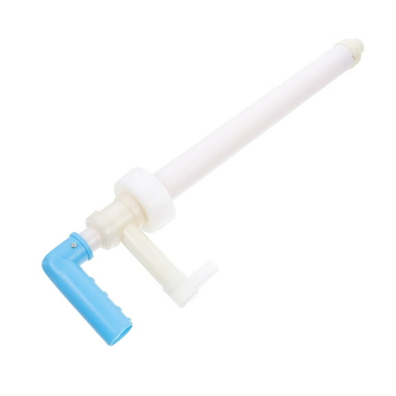 UPOUART 1Pc Hand Press Pump White Plastic Liquid Dispenser for Home and Industrial Use