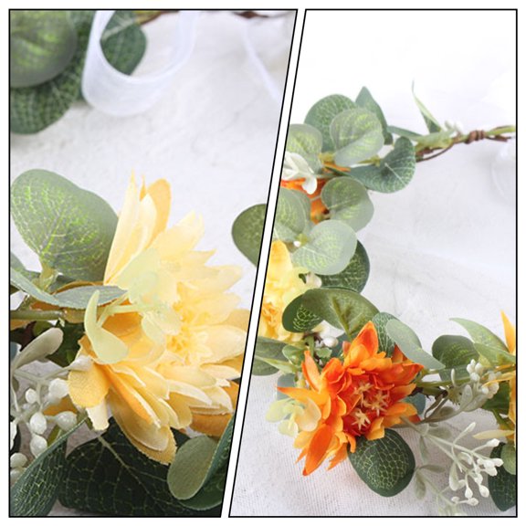 UPOUART Handmade Bridal Headpiece with Natural Style for Weddings, Parties, and Special Occasions, 1 Piece