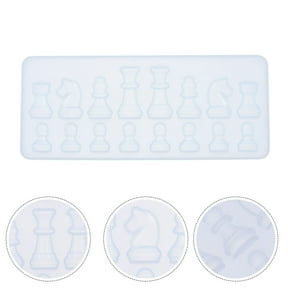 UPOUART Silicone Chess Chocolate Mold Transparent for Kitchen Use 1Pc